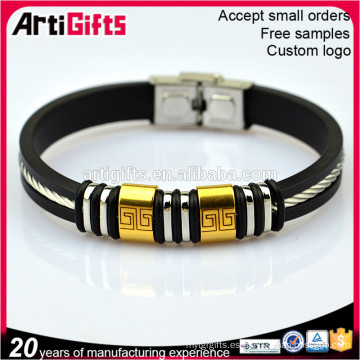 Wholesale pulseras de cuero inspirador para hombres